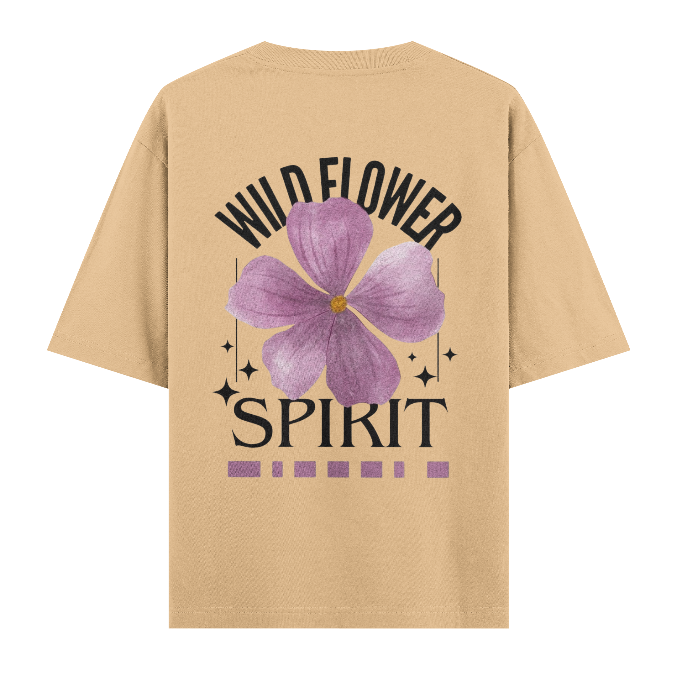 Wild Flower Spirit Oversize Tişört