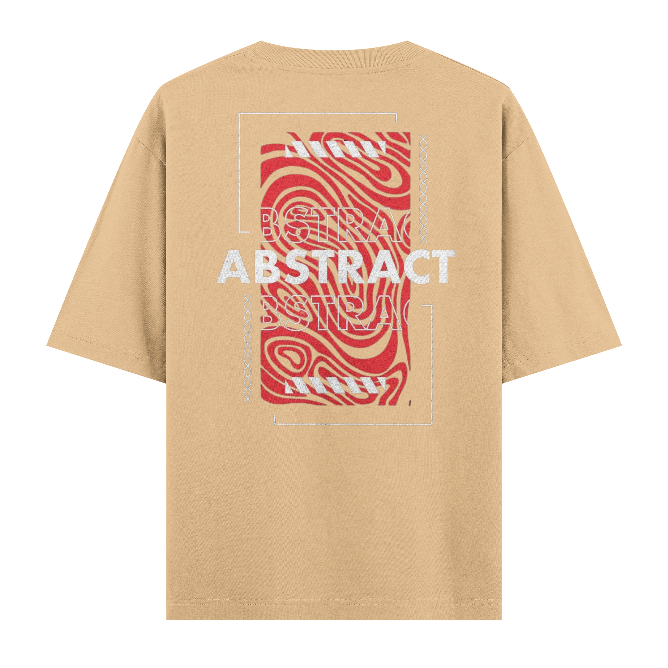 Abstract Oversize Tişört