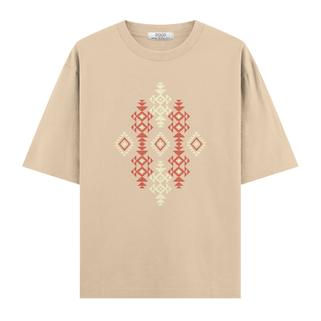 Krea - Oversize Tişört