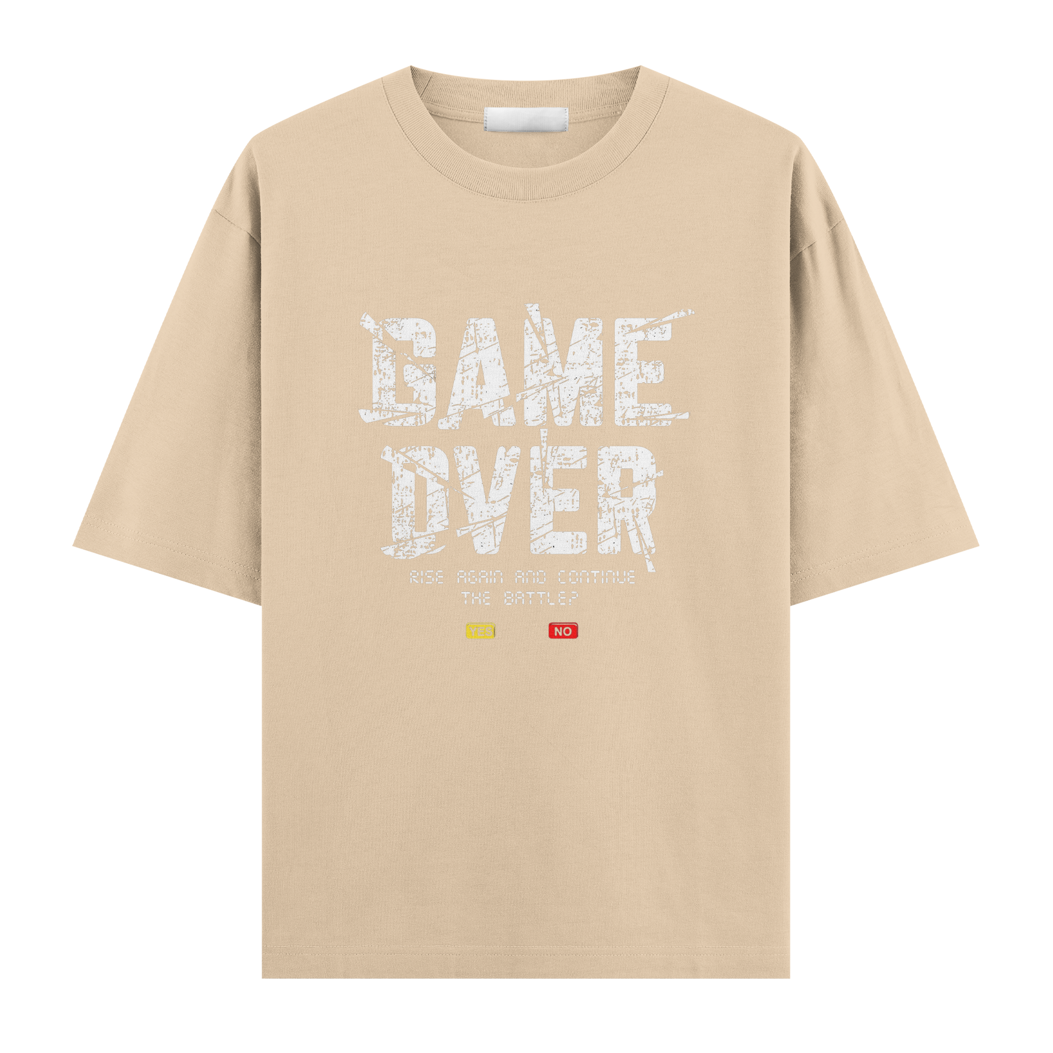 Game Over Oversize Tişört