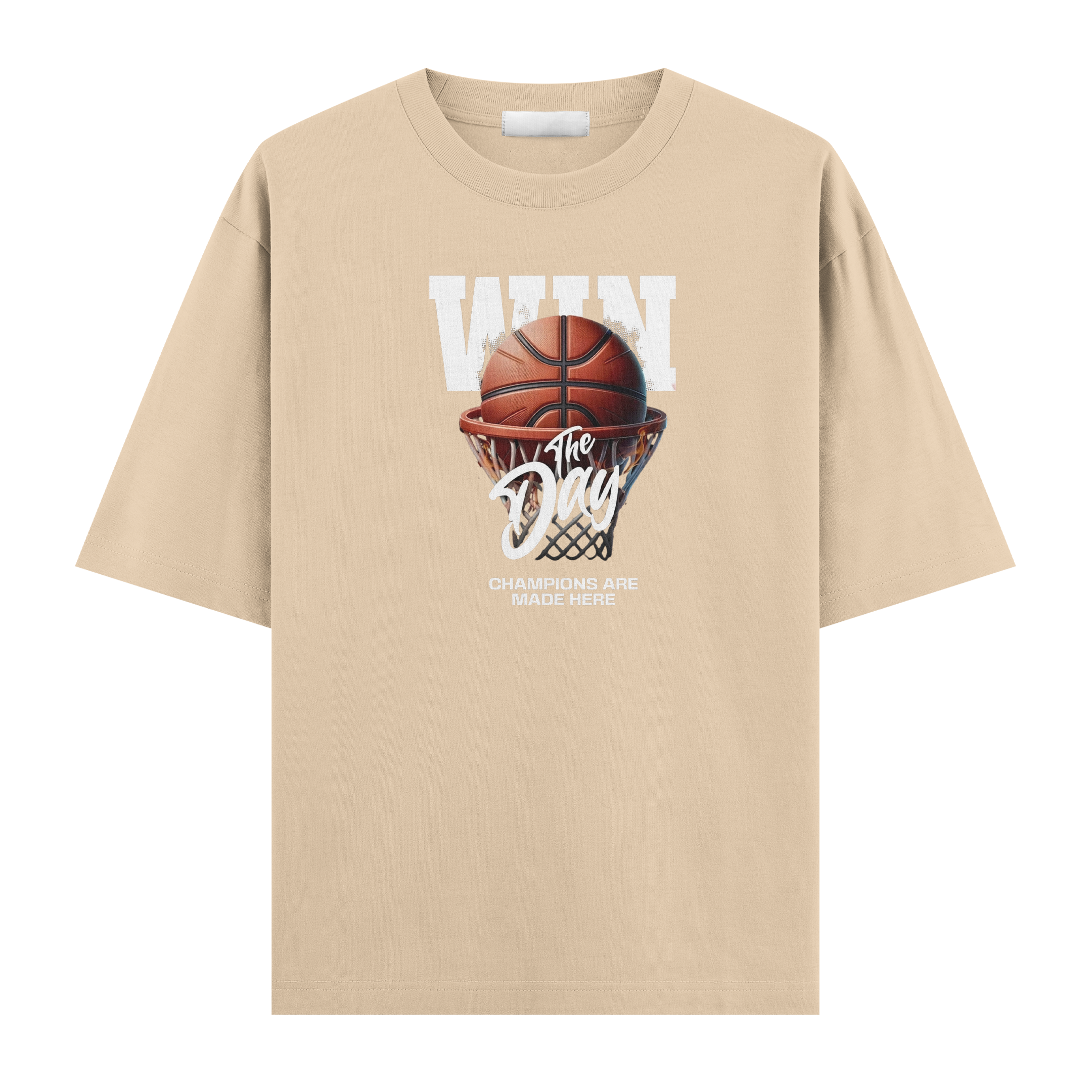 Win The Day Oversize Tişört