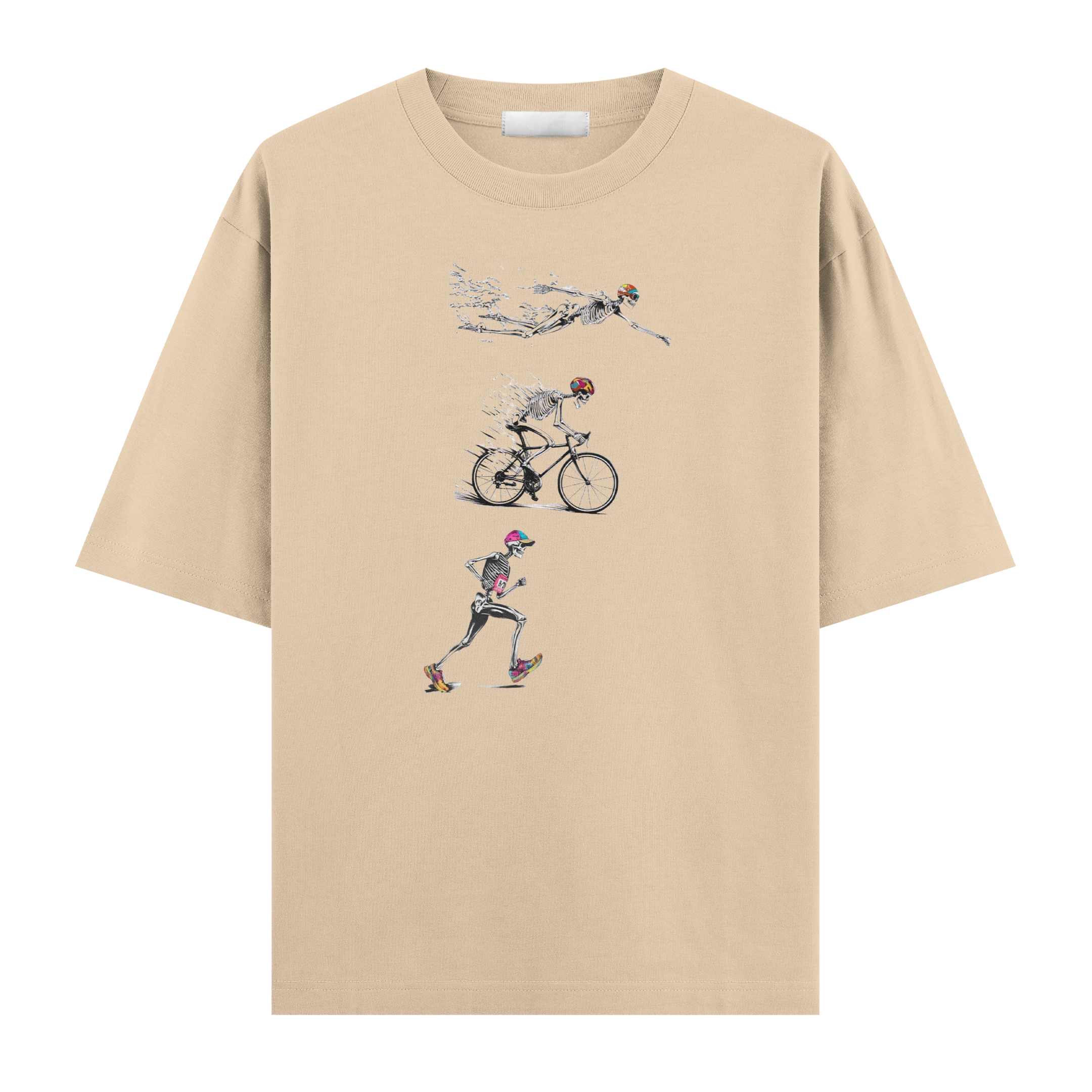 Skeleton Sports Regular Tişört
