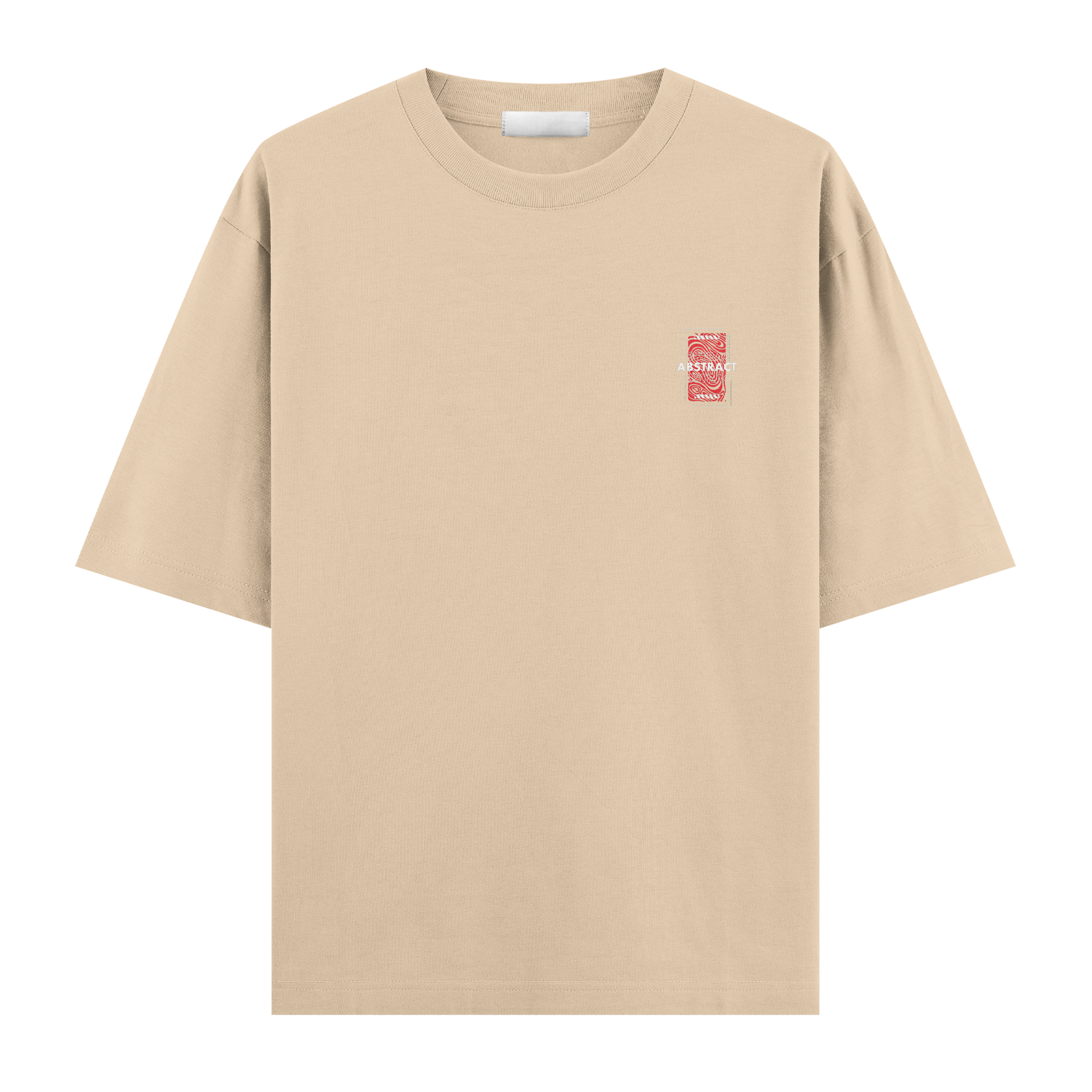 Abstract Oversize Tişört