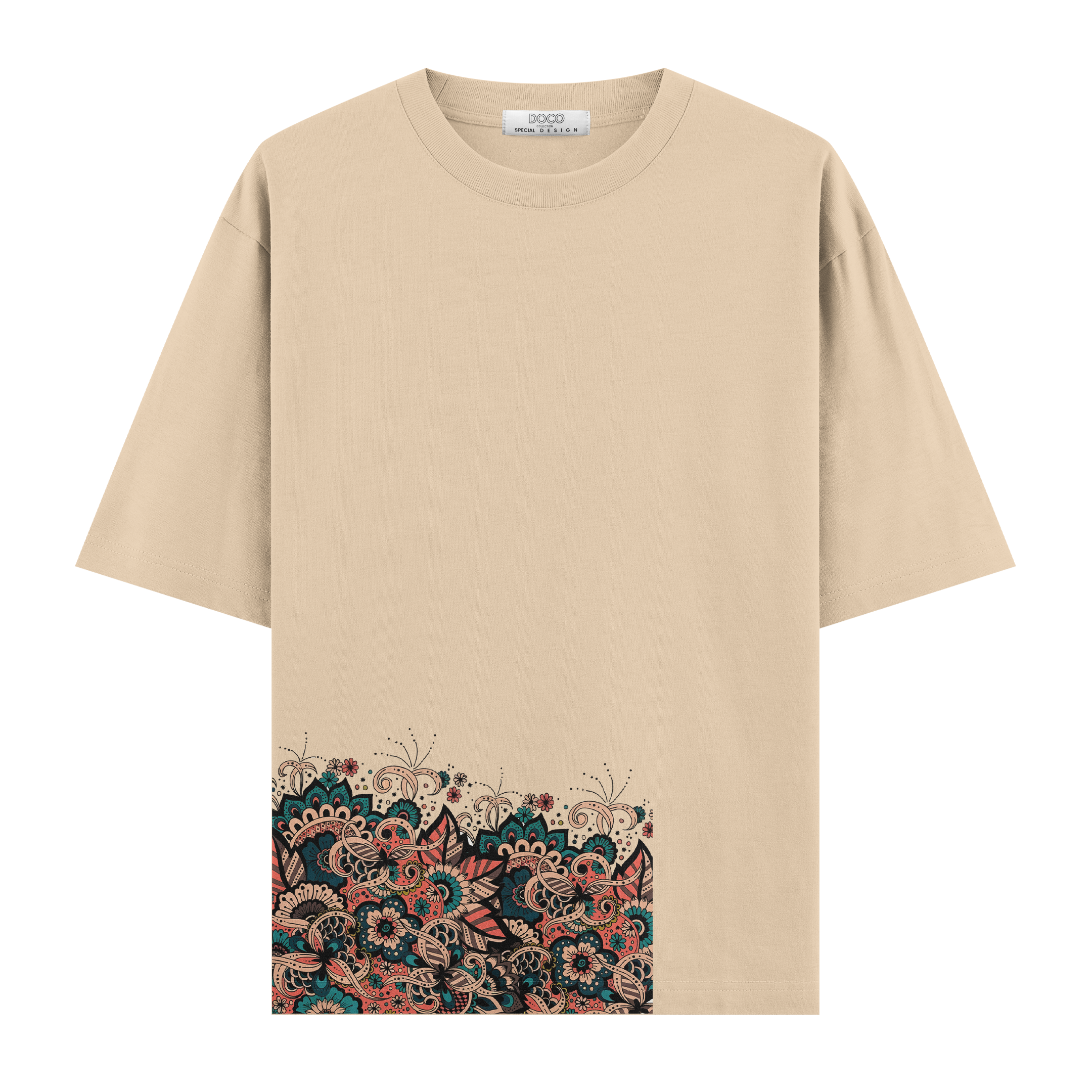 Viflora - Oversize Tişört