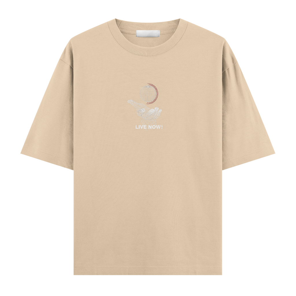 Live Now ! Oversize Tişört