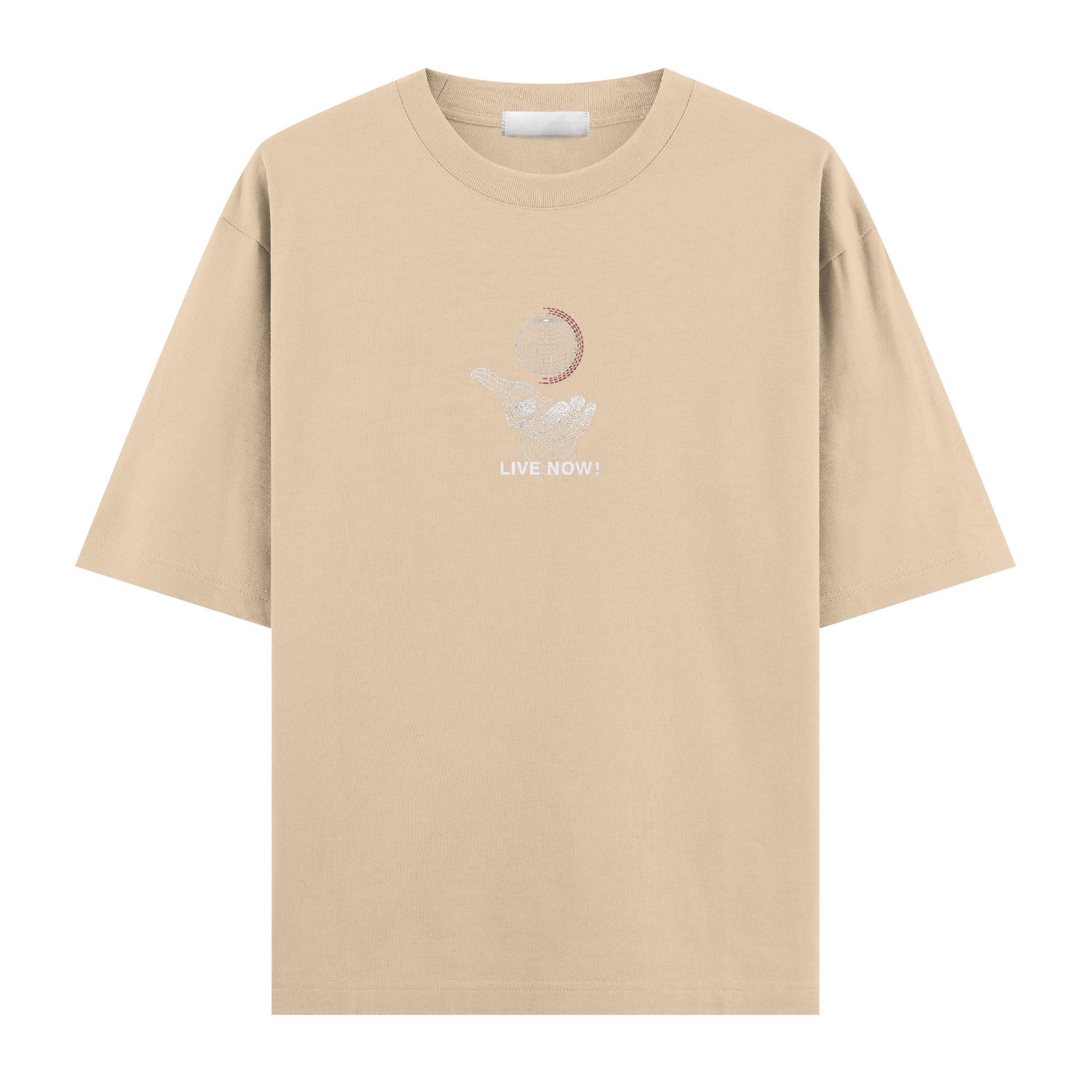 Live Now ! Oversize Tişört