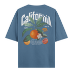 California Orange Oversize Tişört