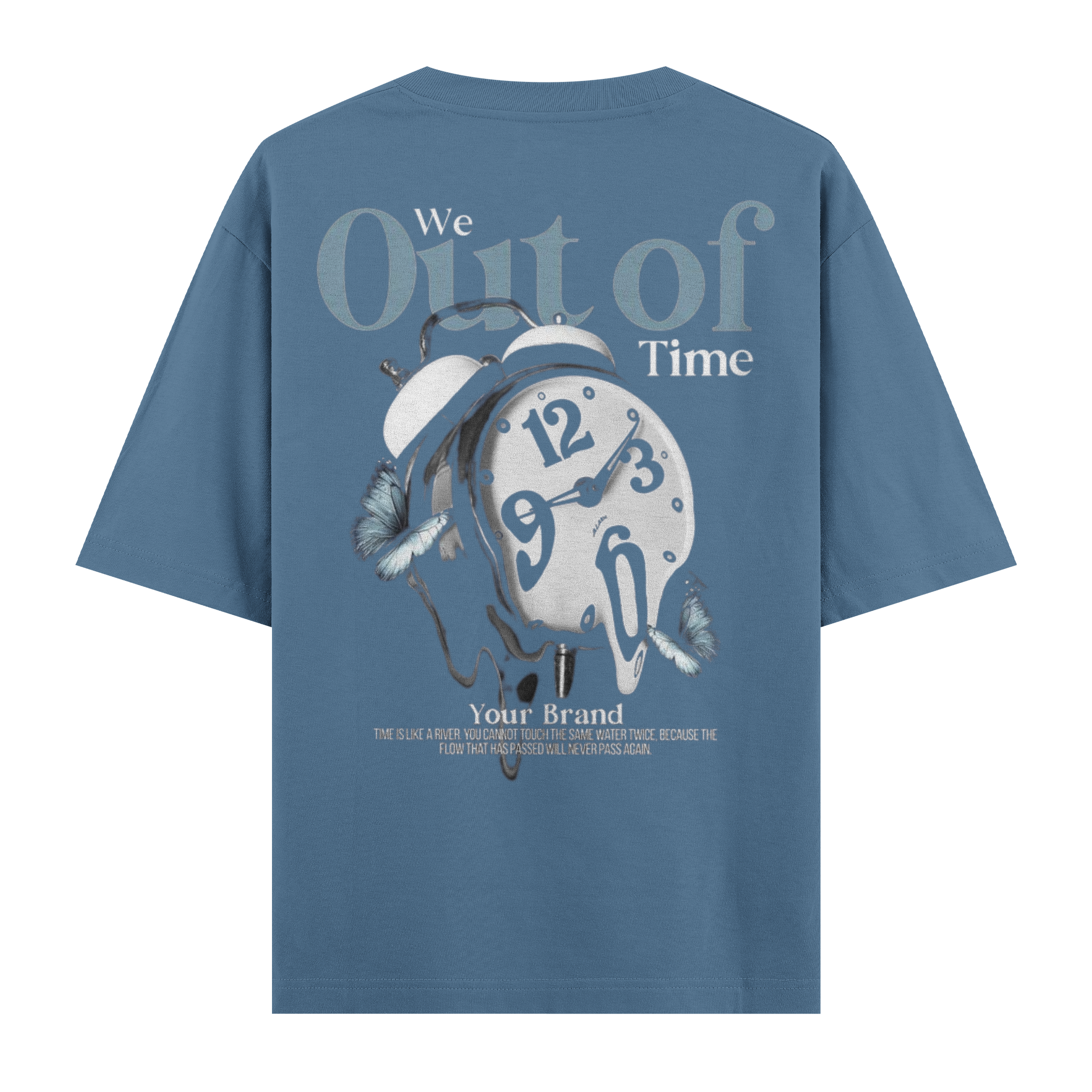 Out Of Time Oversize Tişört