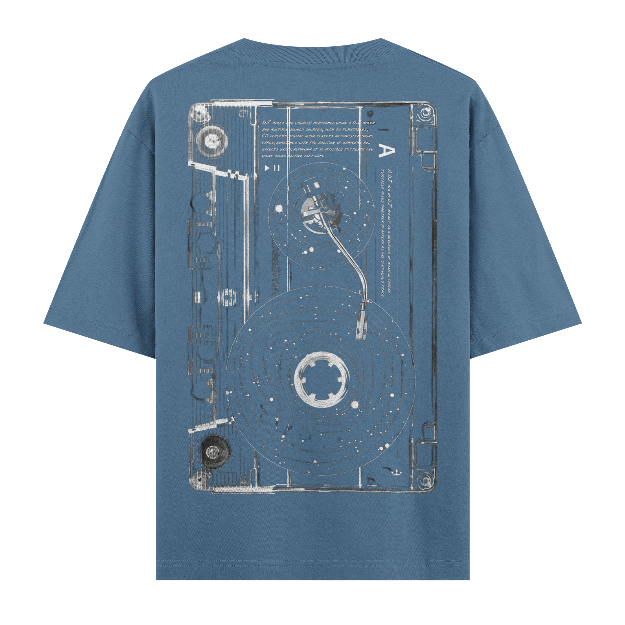 Casette Oversize Tişört