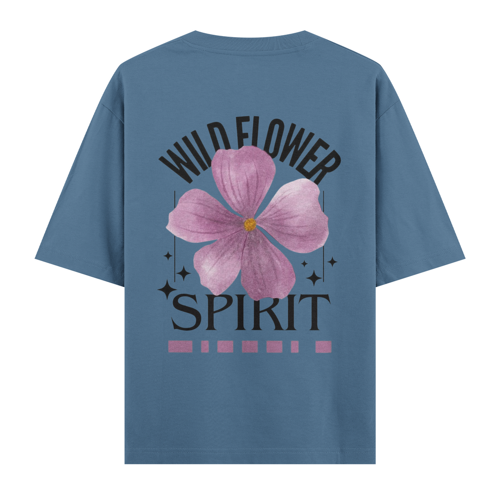 Wild Flower Spirit Oversize Tişört