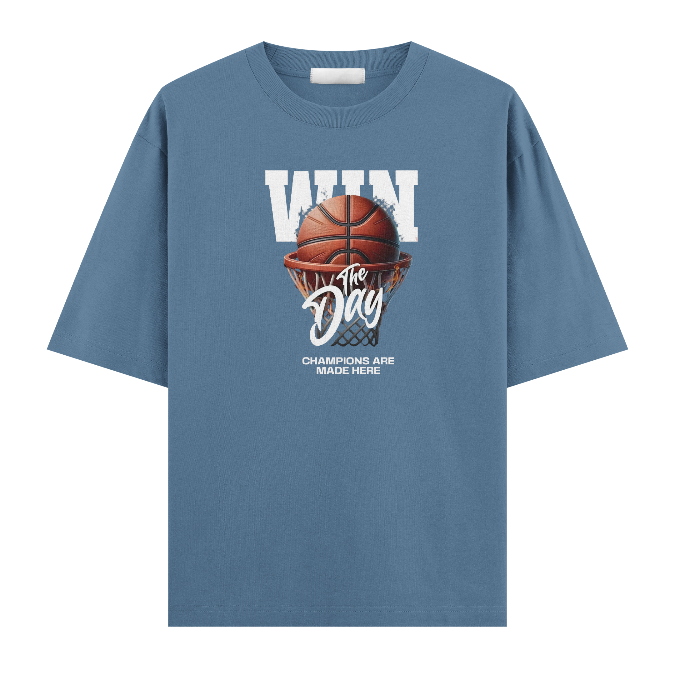 Win The Day Oversize Tişört