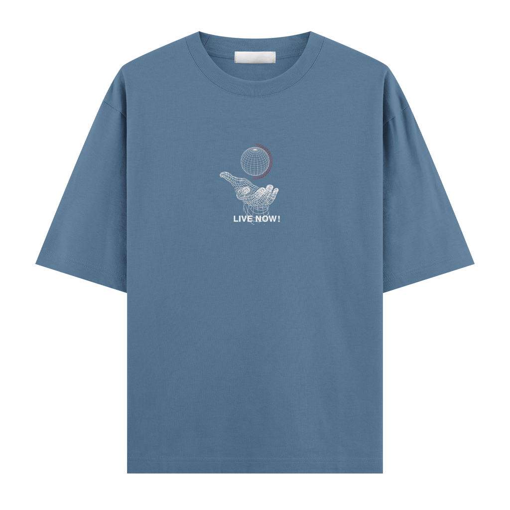 Live Now ! Oversize Tişört