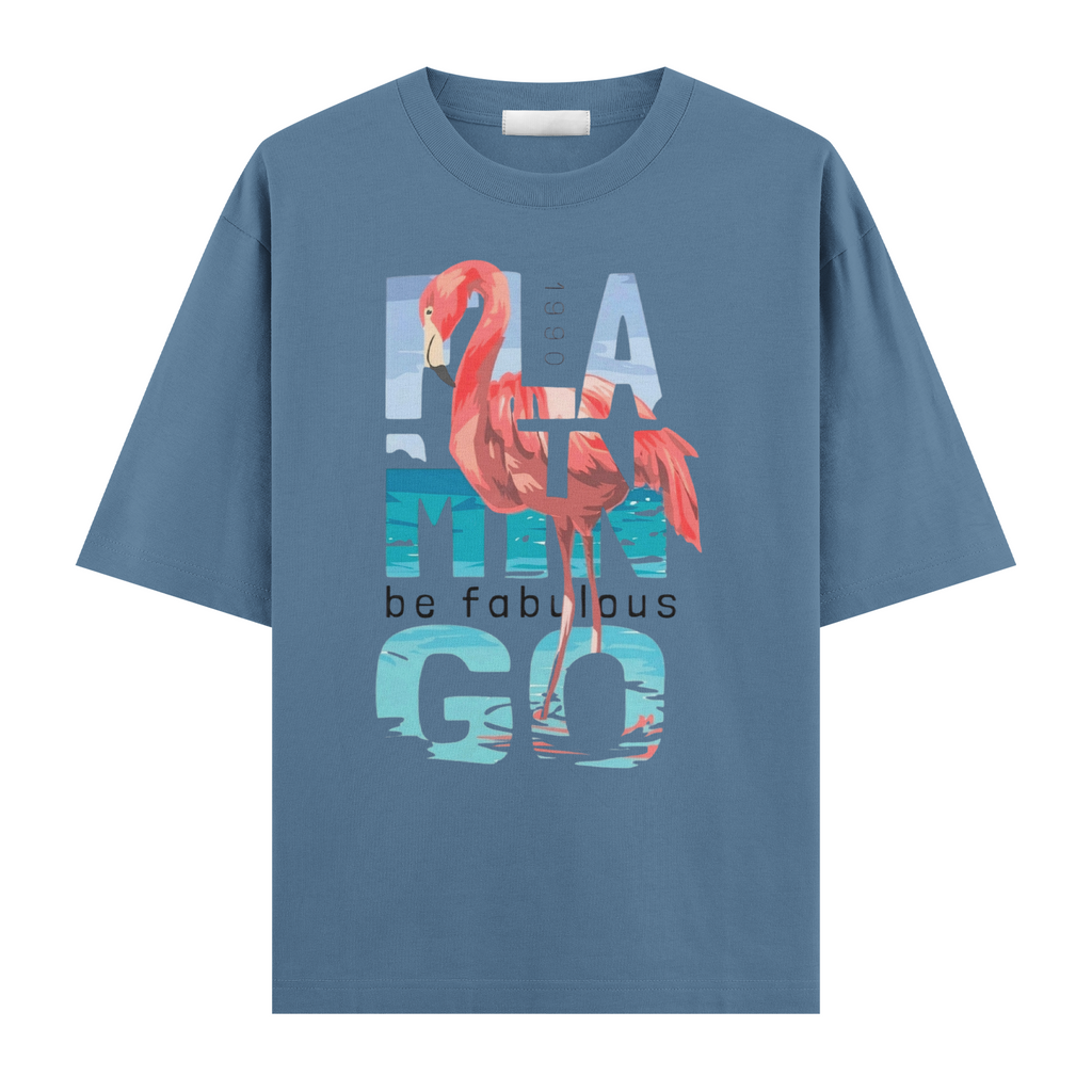 Flamingo Oversize Tişört