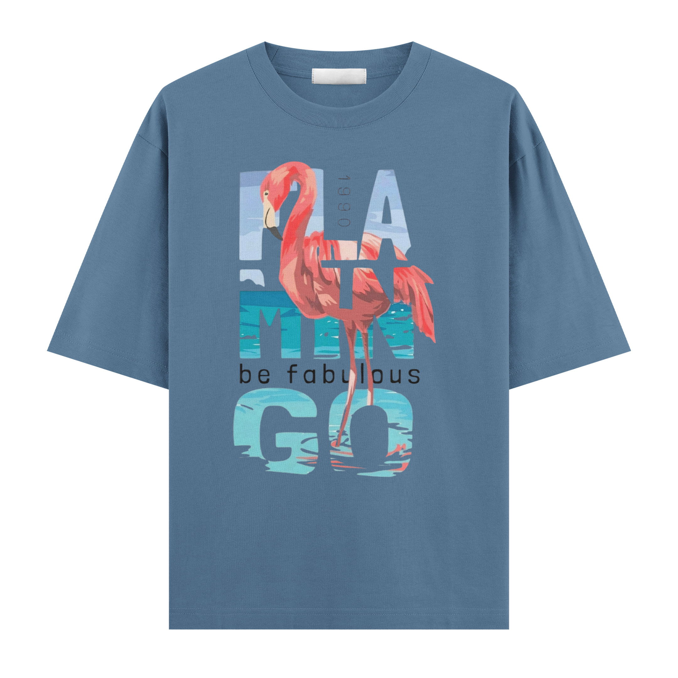 Flamingo Oversize Tişört