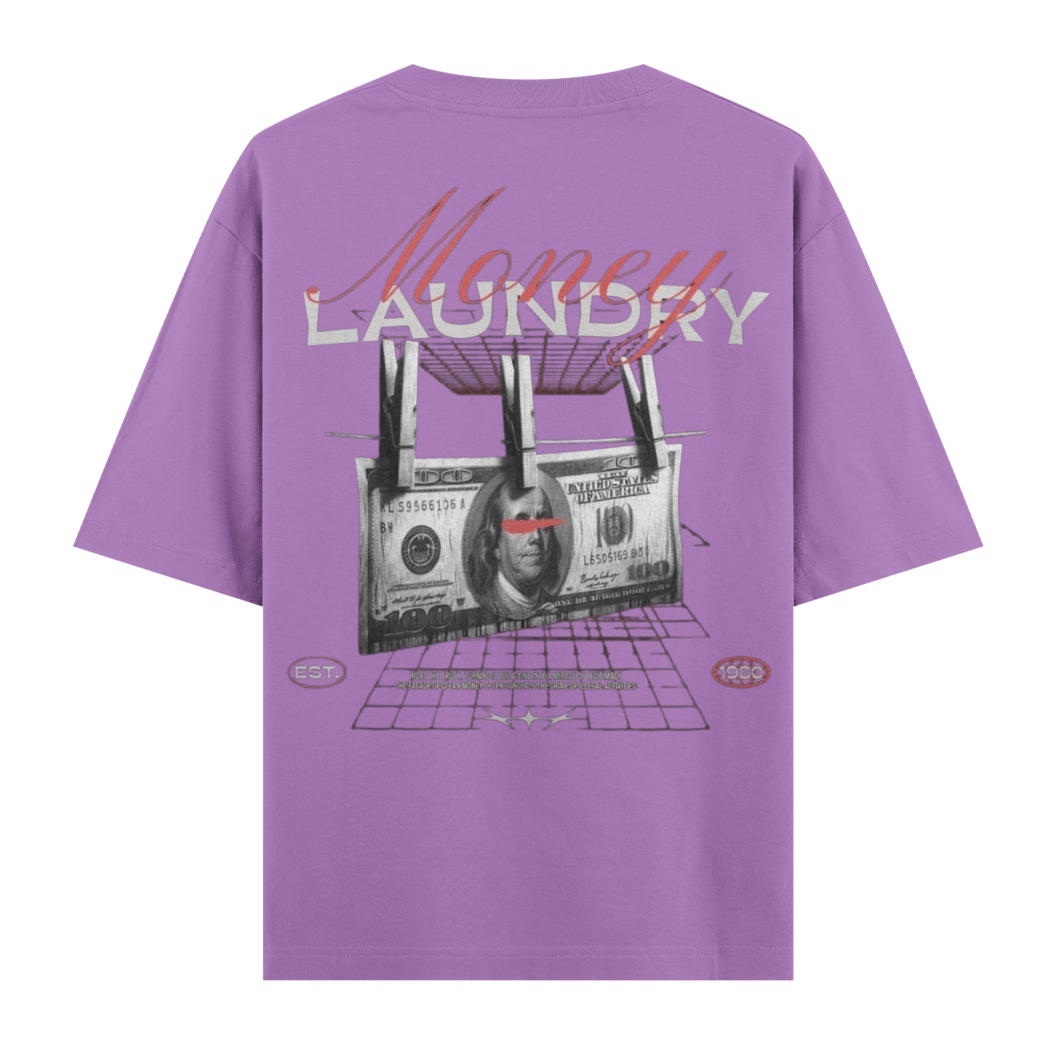 Money Loundry Oversize Tişört
