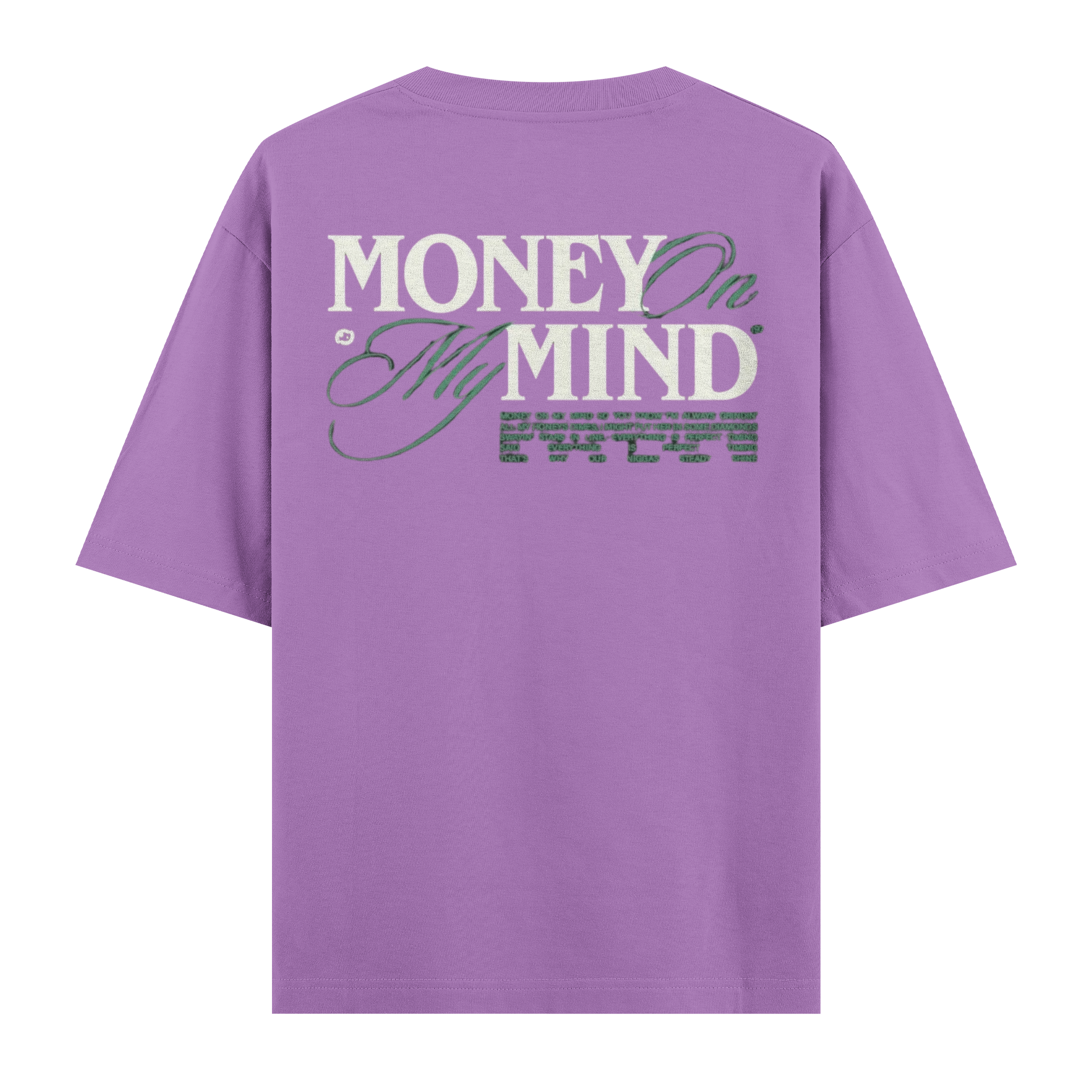 Money On My Mind Oversize Tişört