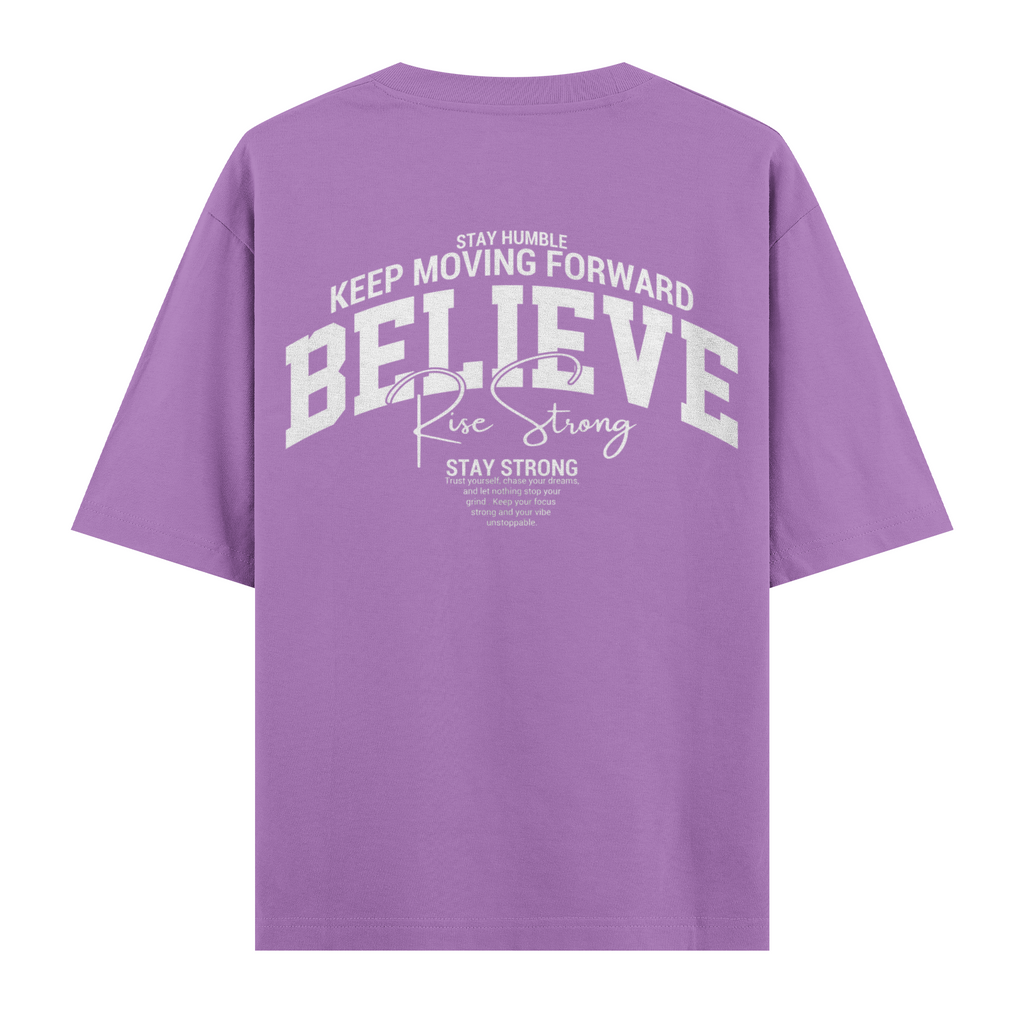 Believe Oversize Tişört