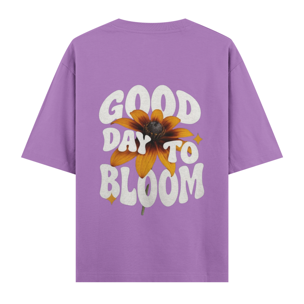 Good Day To Bloom Oversize Tişört