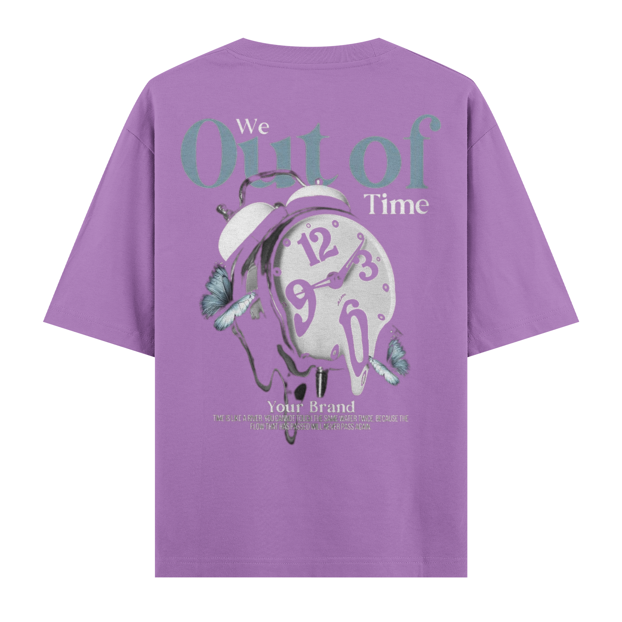 Out Of Time Oversize Tişört