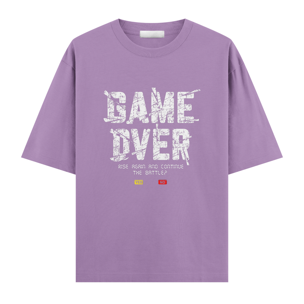 Game Over Oversize Tişört