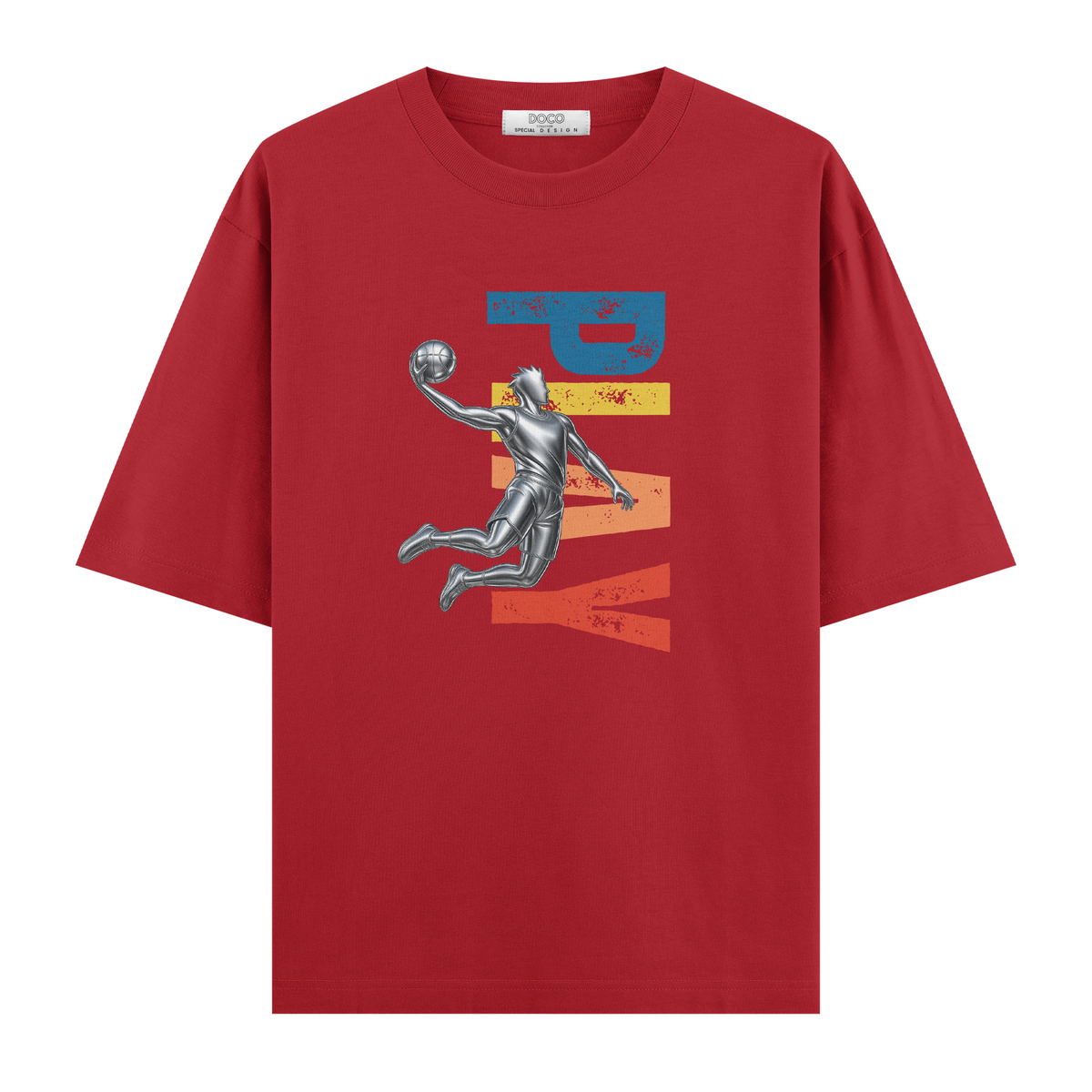 Play Basketball Man Kırmızı