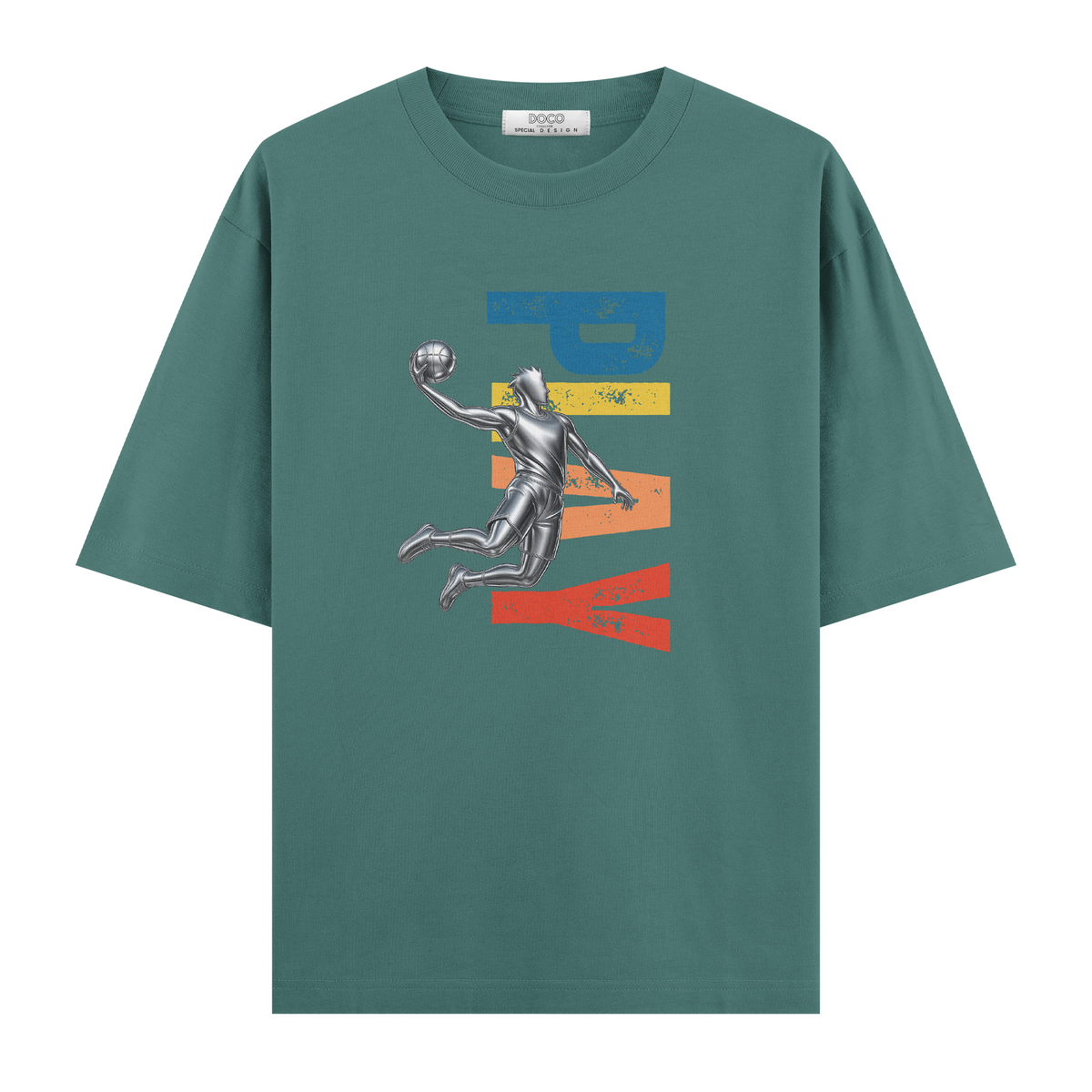 Play Basketball Man Yeşil