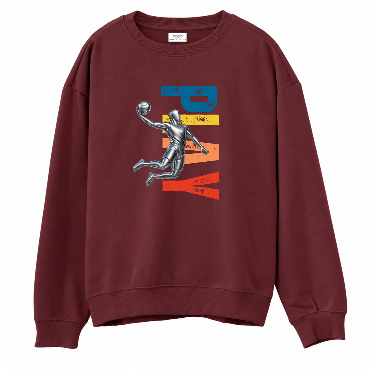 Play Basketball Man Bordo