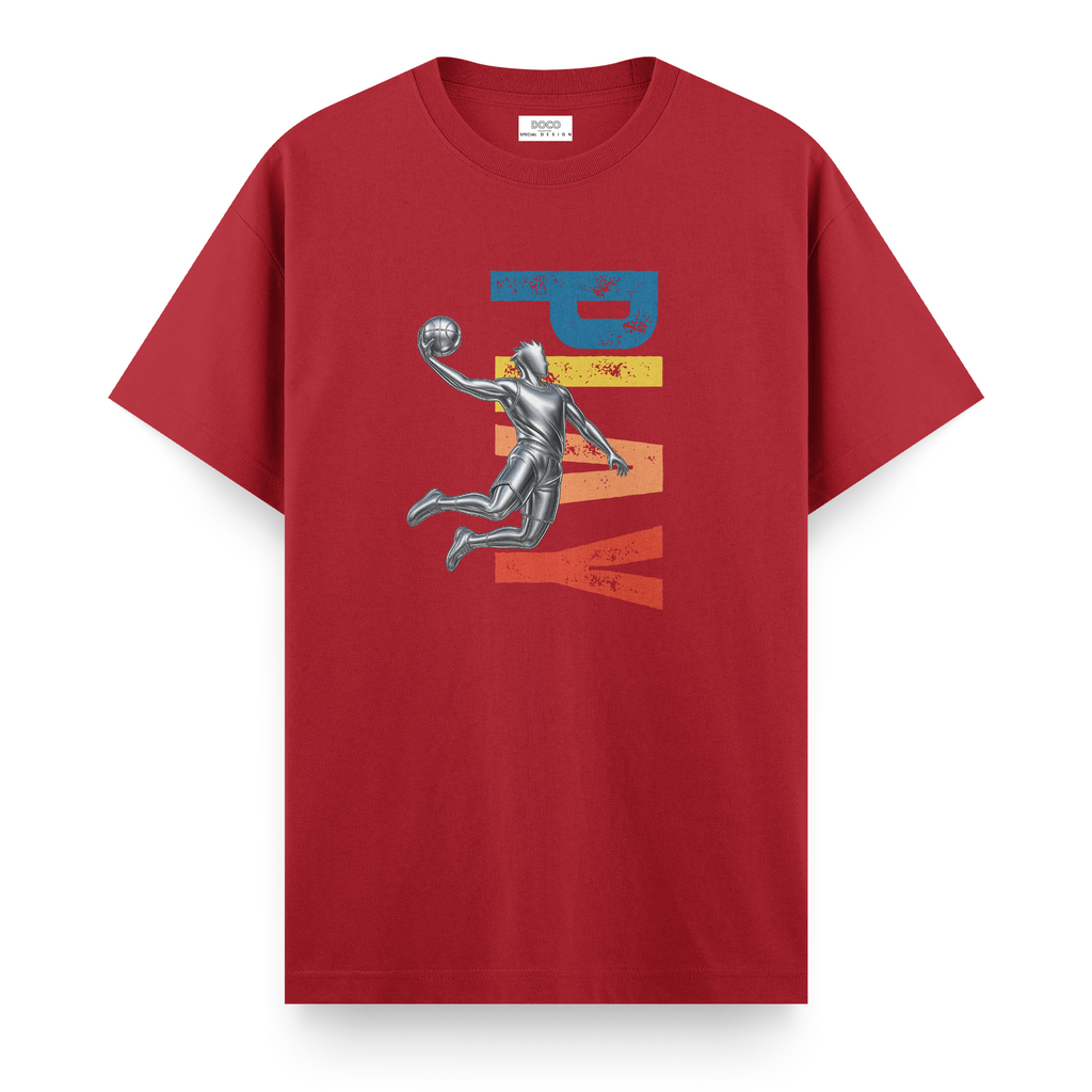 Play Basketball Man Kırmızı