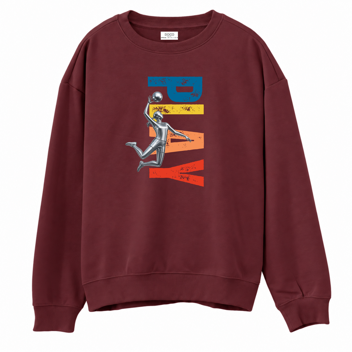 Play Basketball Woman Bordo