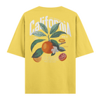 California Orange Oversize Tişört