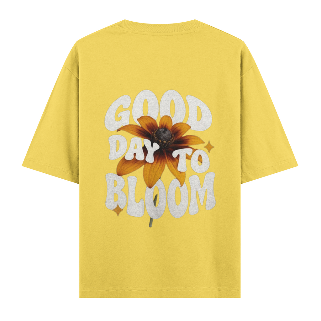 Good Day To Bloom Oversize Tişört
