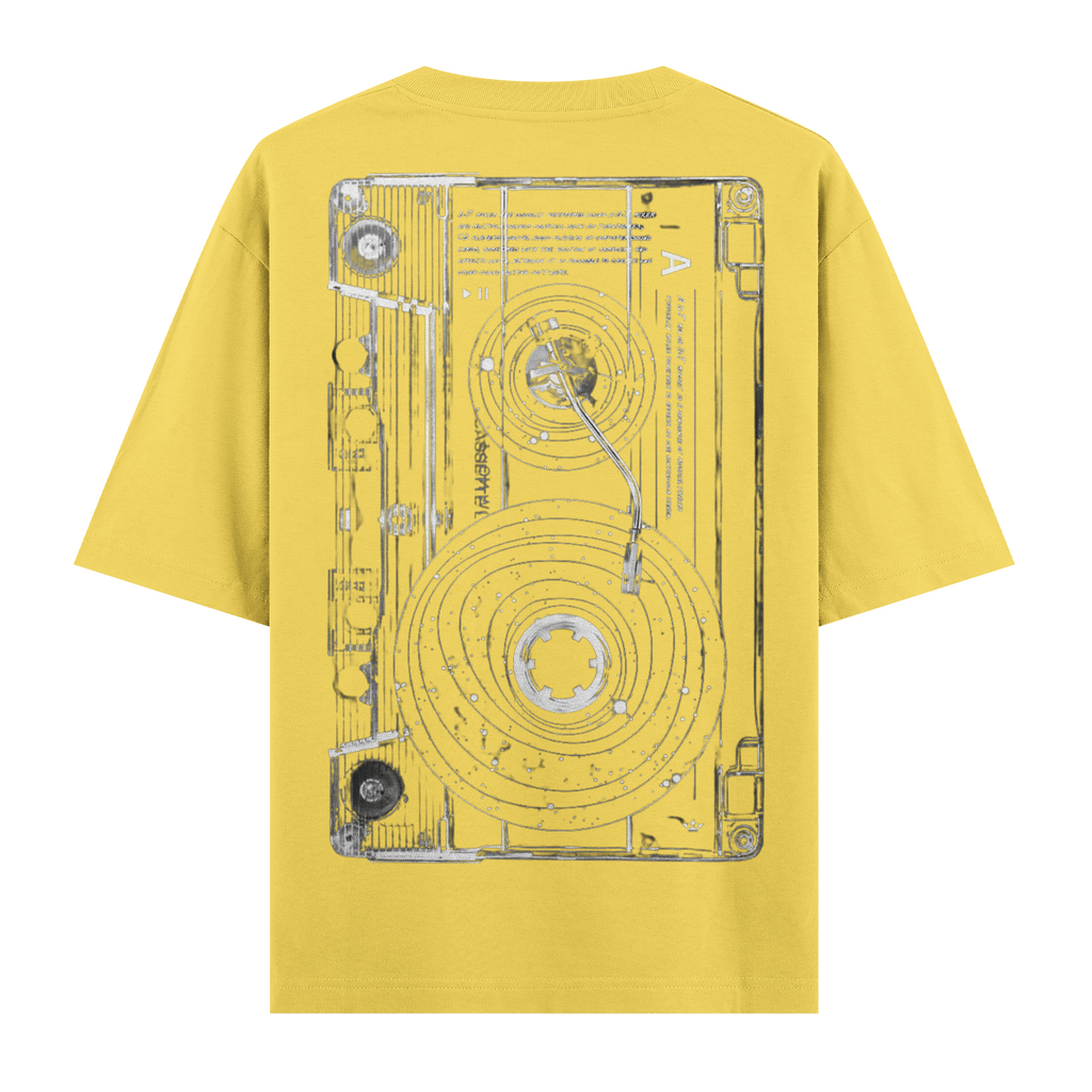 Casette Oversize Tişört