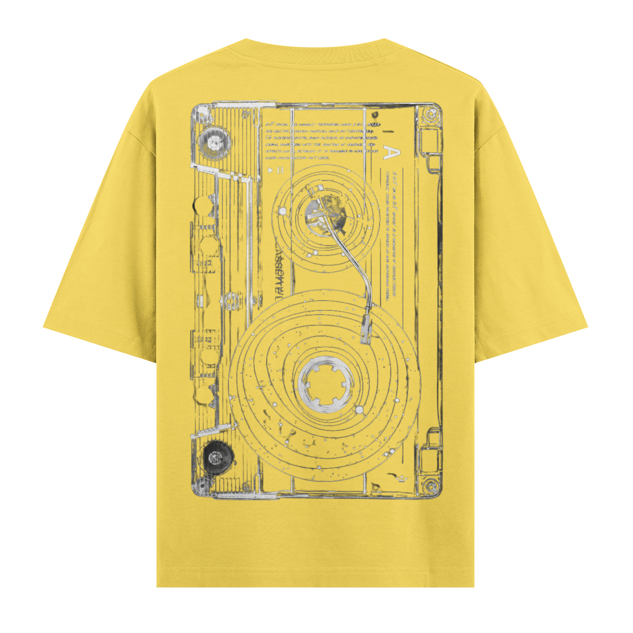 Casette Oversize Tişört