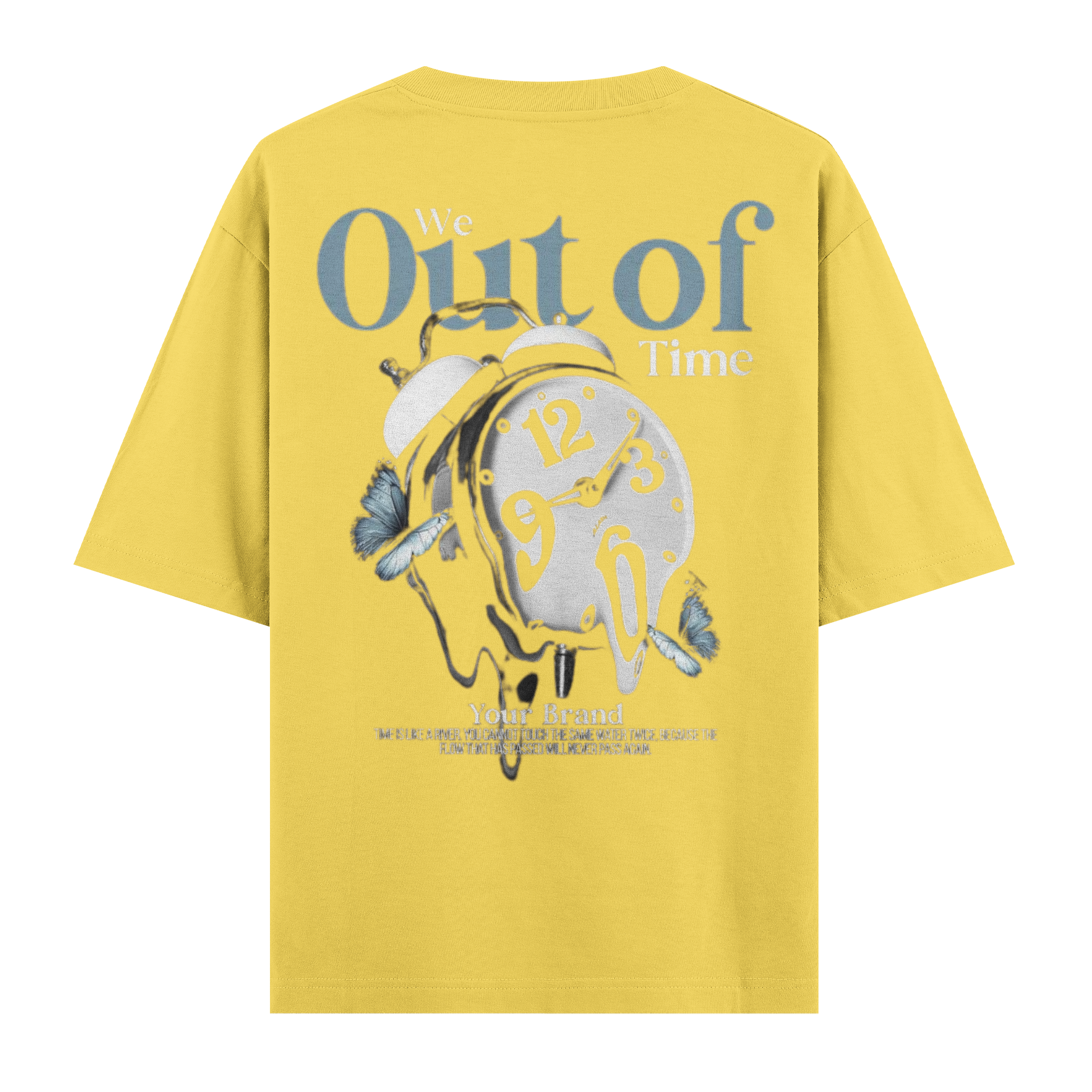 Out Of Time Oversize Tişört