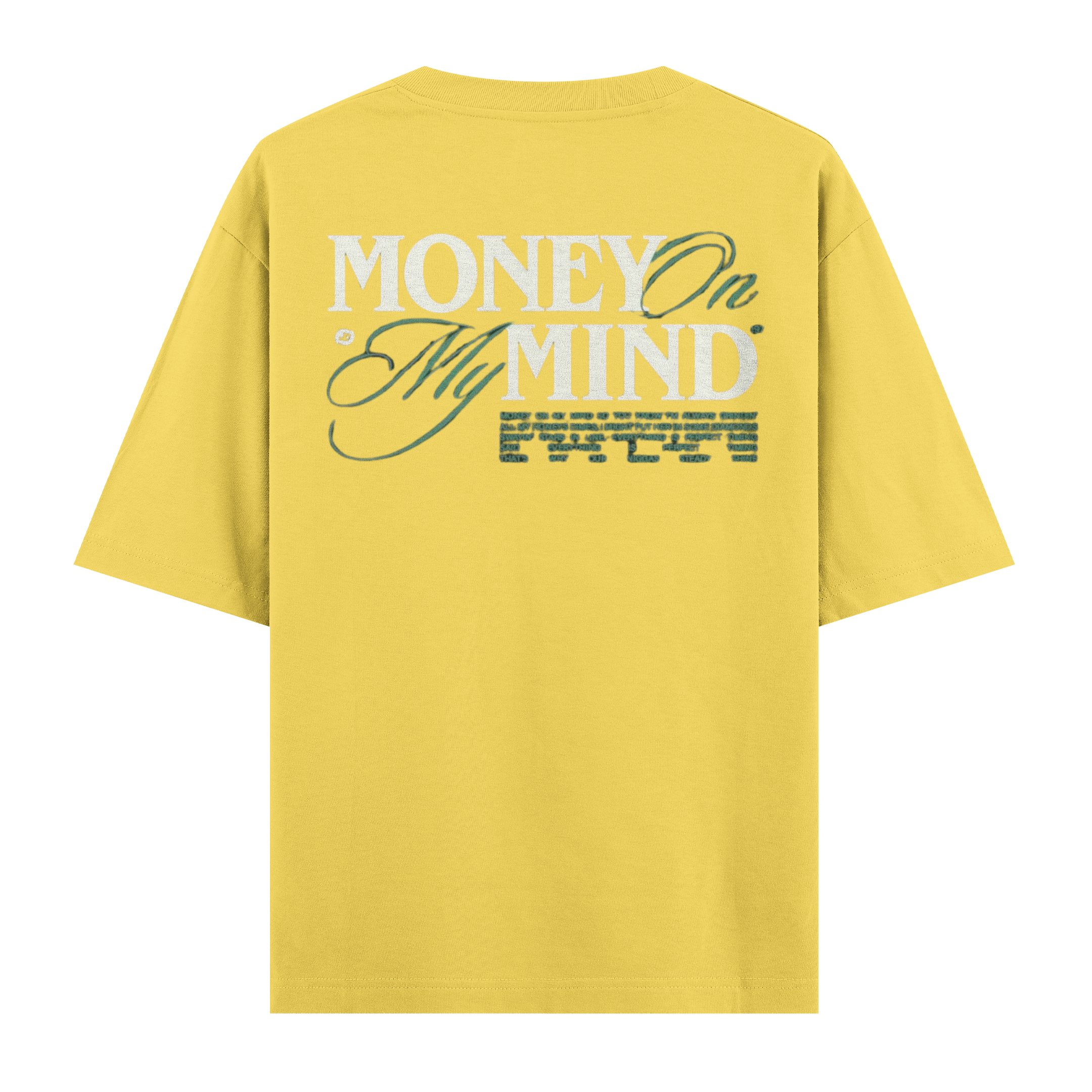 Money On My Mind Oversize Tişört