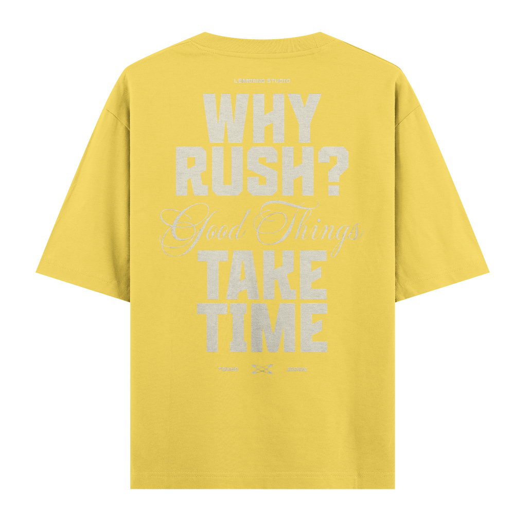 Why Rush Oversize Tişört