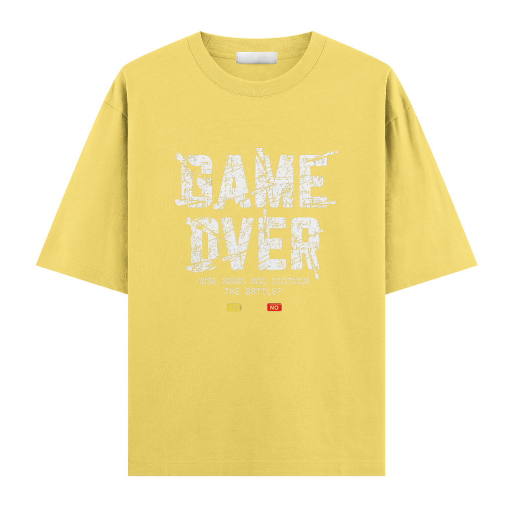 Game Over Oversize Tişört
