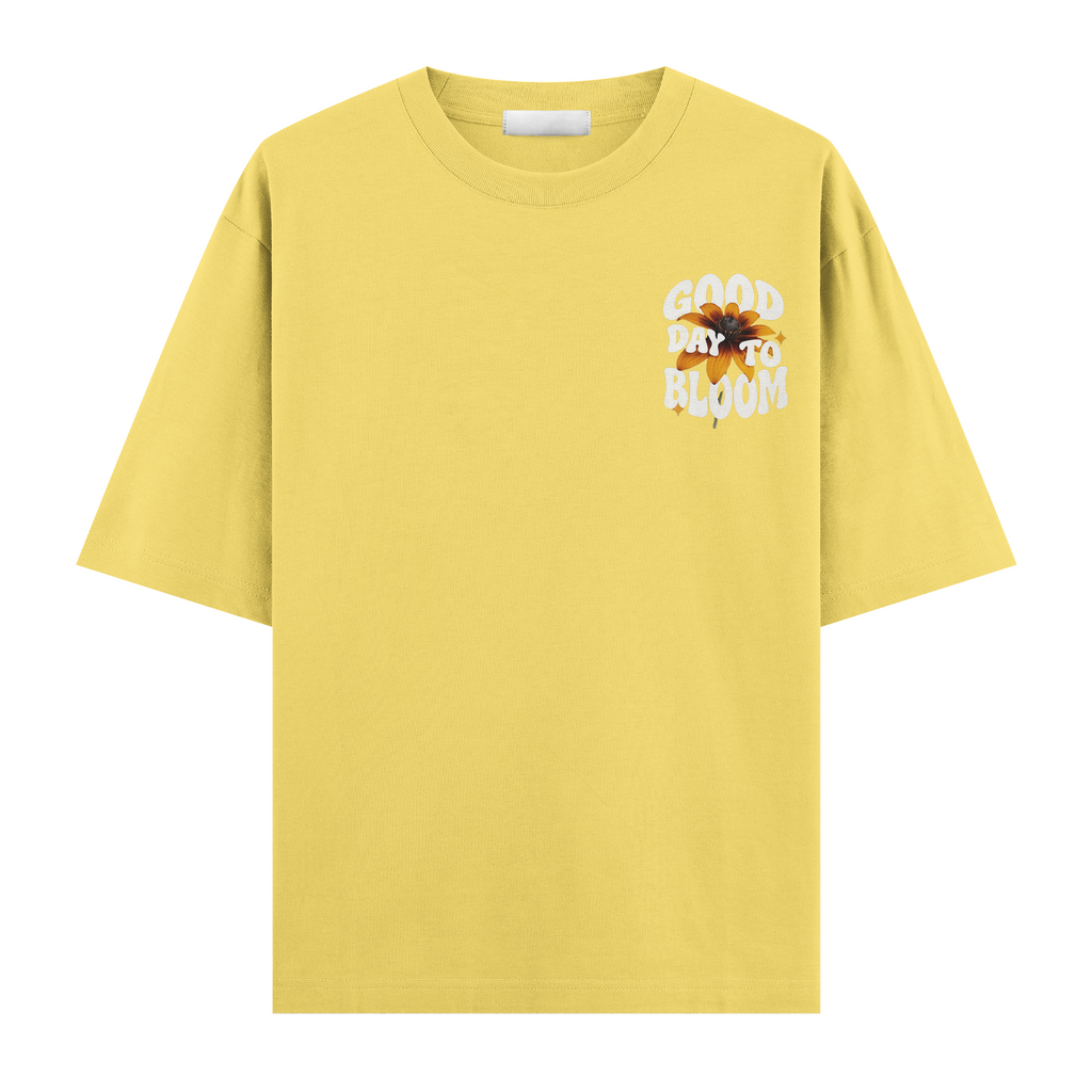 Good Day To Bloom Oversize Tişört