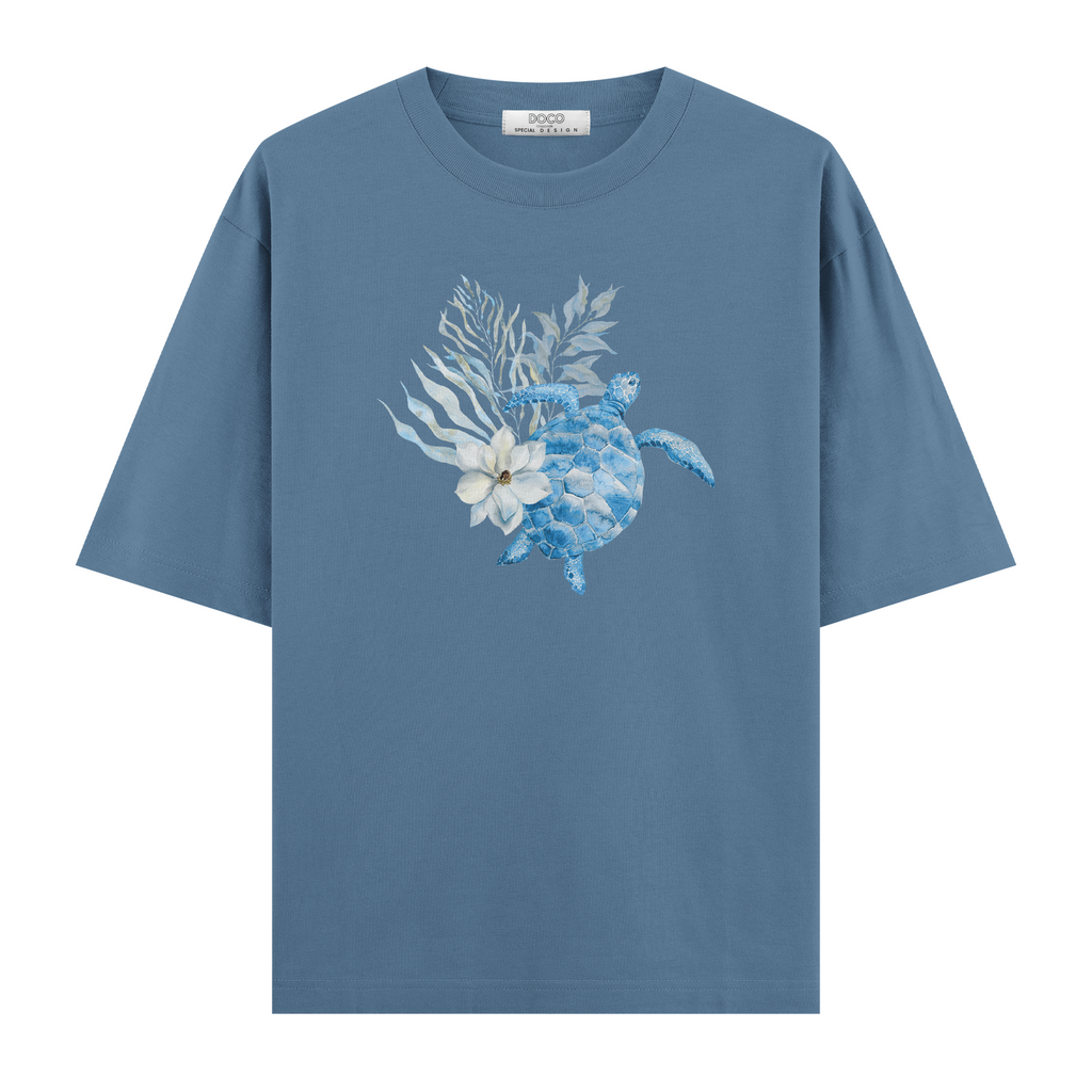 Sea Turtle Antrasit Mavi