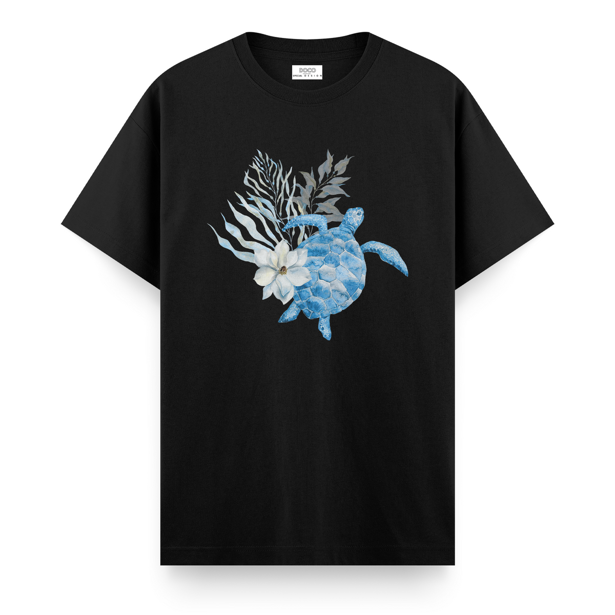 Sea Turtle Siyah