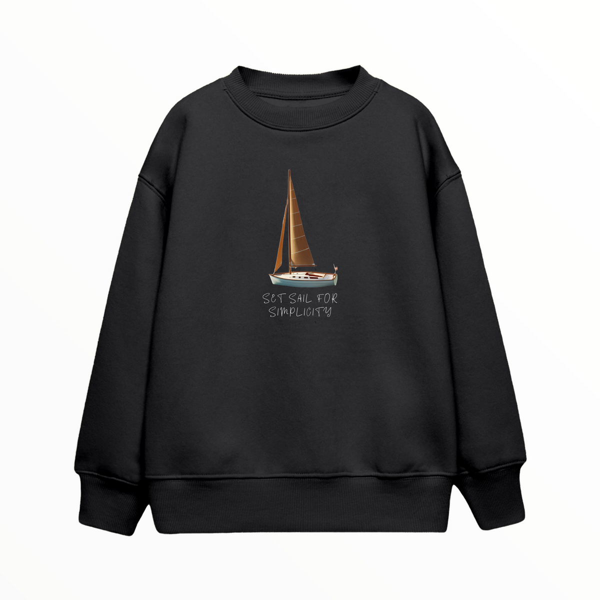 Set Sail For Simplicity Siyah