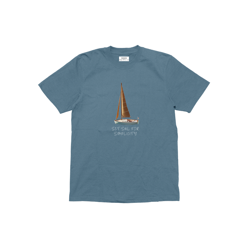 Set Sail For Simplicity Antrasit Mavi