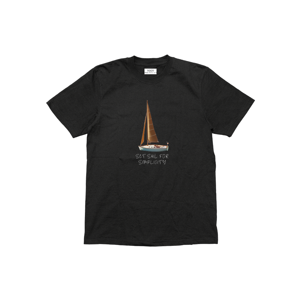 Set Sail For Simplicity Siyah