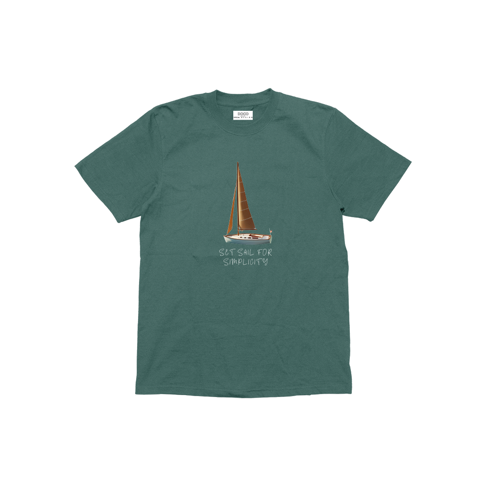 Set Sail For Simplicity Yeşil
