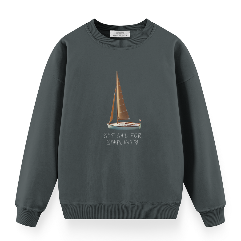 Set Sail For Simplicity Antrasit
