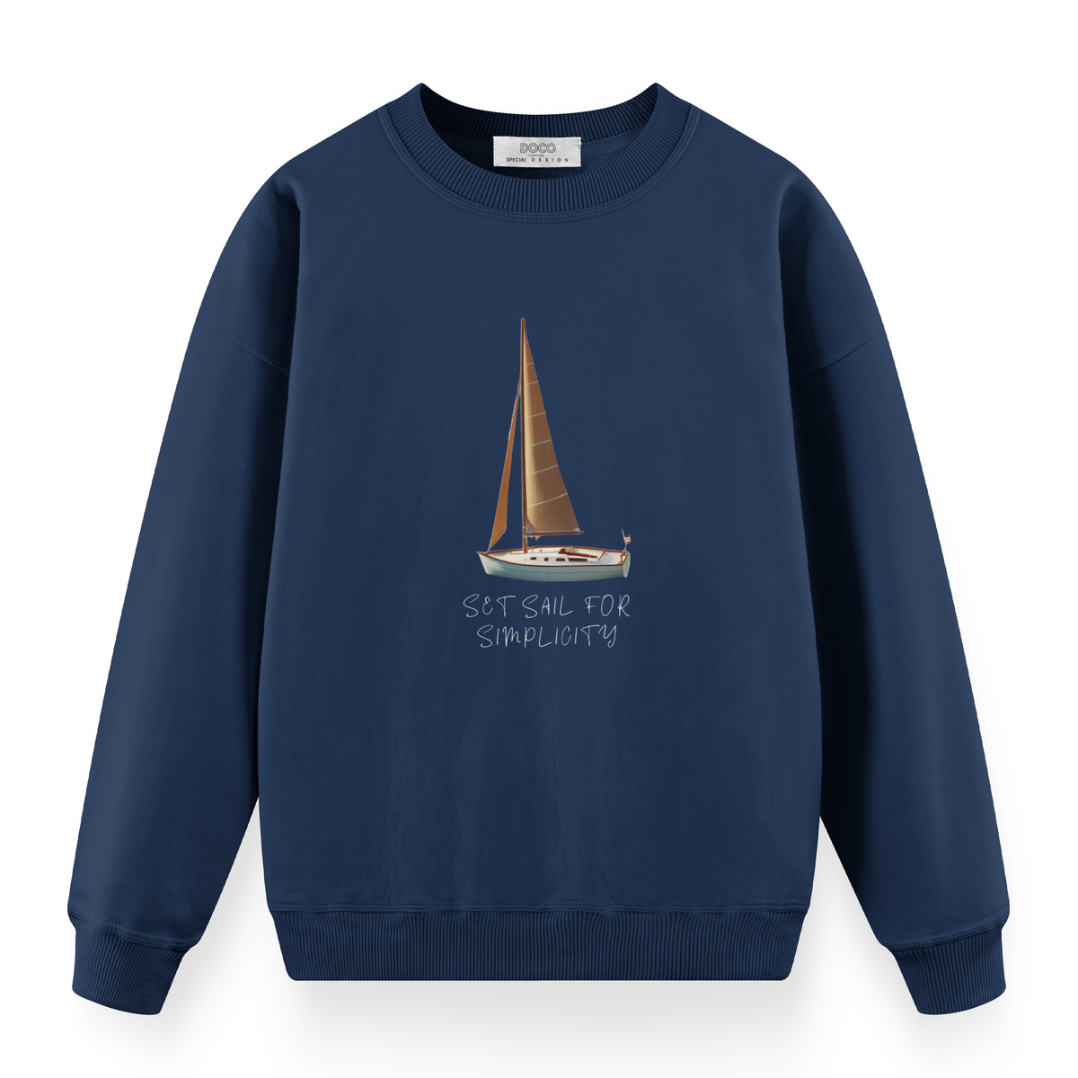 Set Sail For Simplicity Lacivert