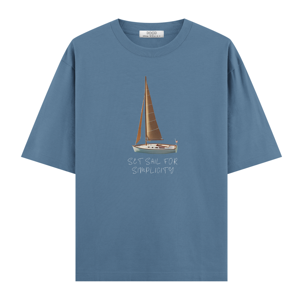 Set Sail For Simplicity Antrasit Mavi
