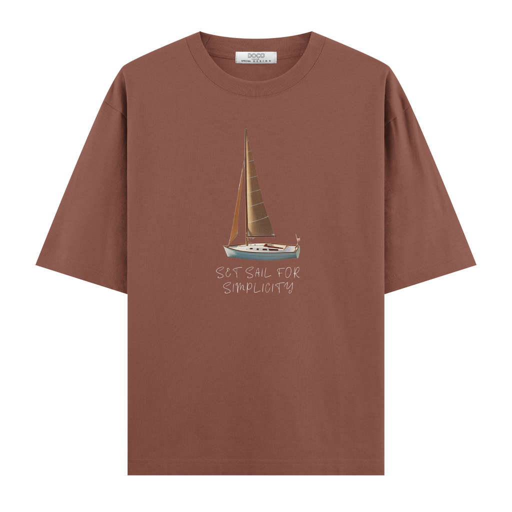 Set Sail For Simplicity Kahverengi
