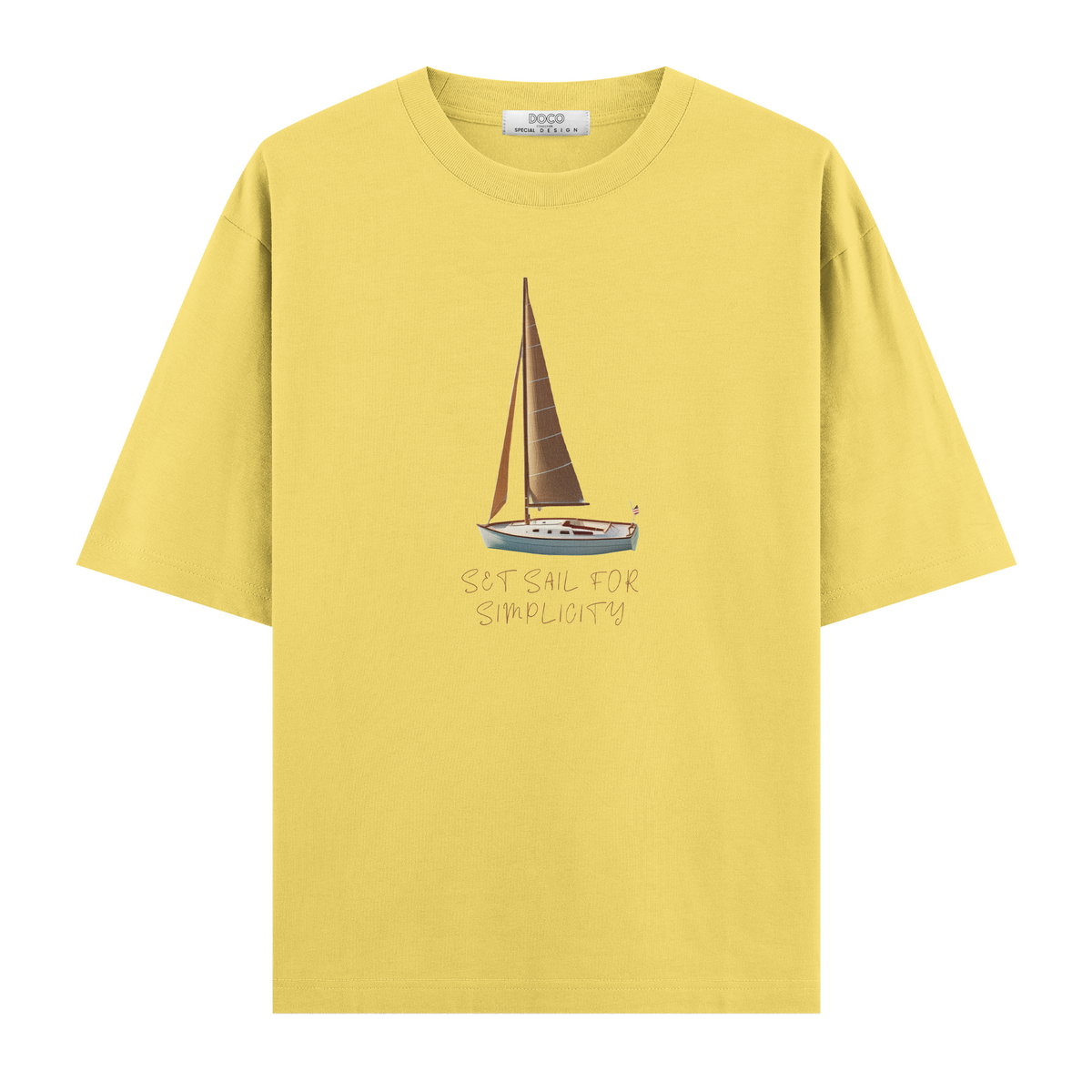 Set Sail For Simplicity Sarı