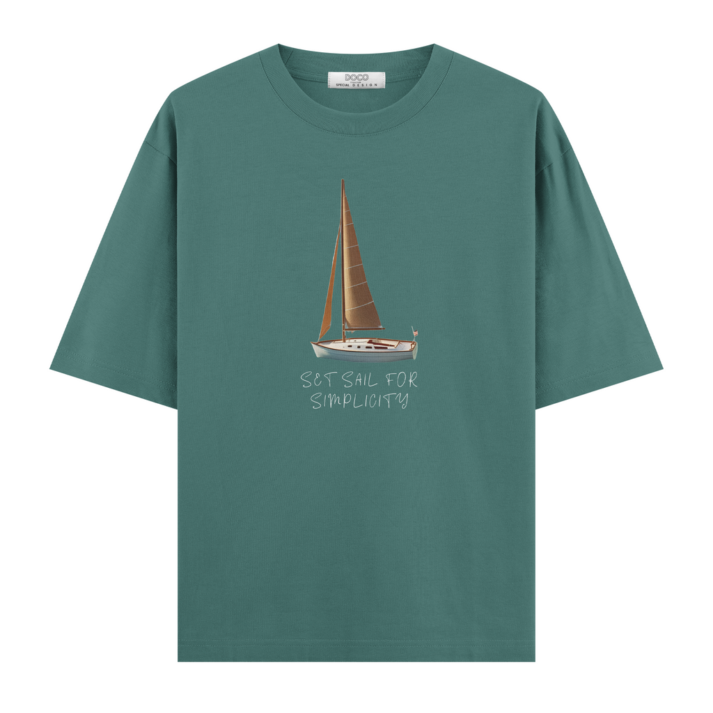 Set Sail For Simplicity Yeşil